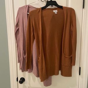Two old navy sweaters